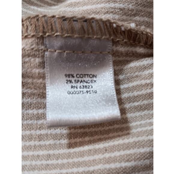 NEW CJ BANKS‎ Lightweight Jacket Size 3X Neutral Tan White Silver Tone Buttons - Picture 6 of 9